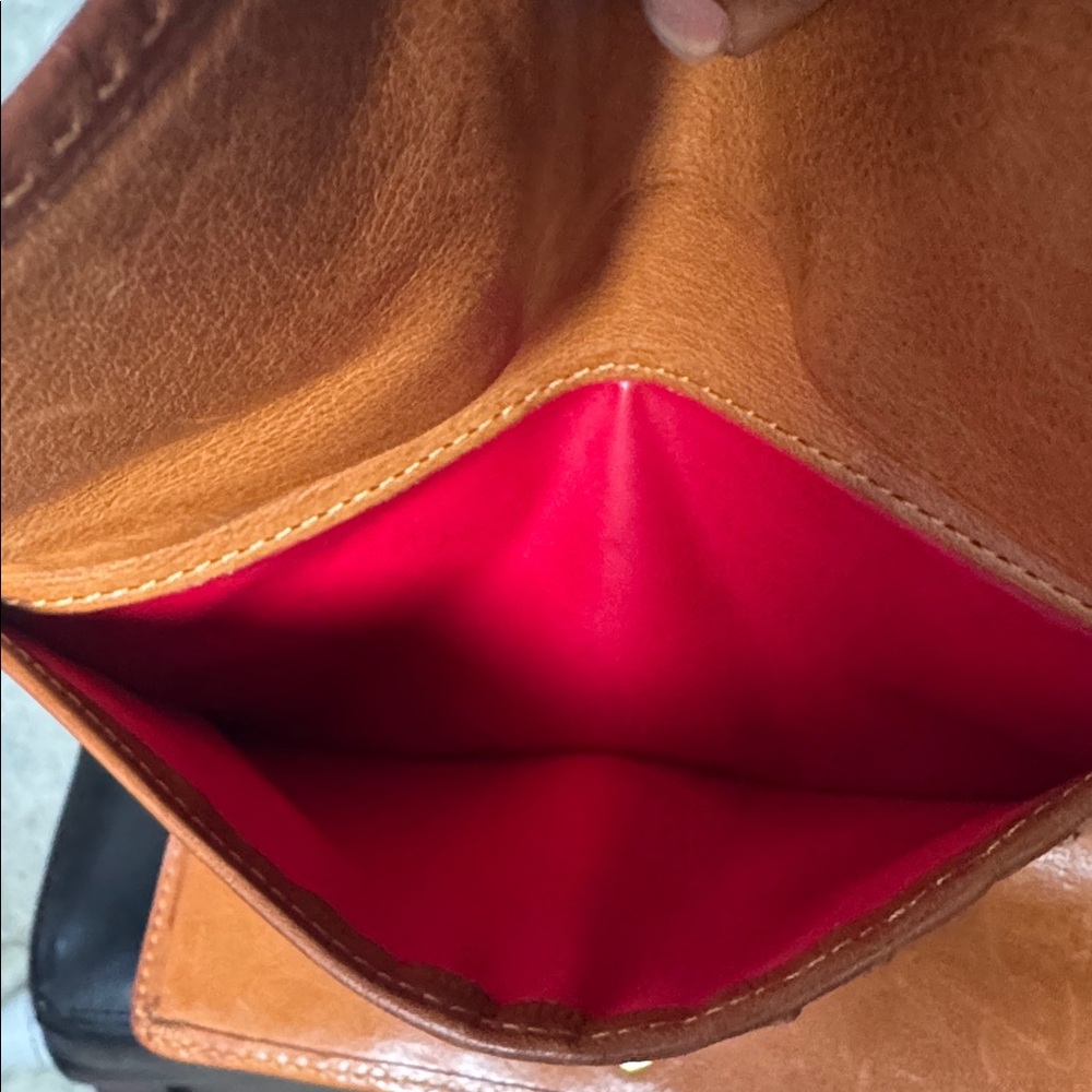 Dooney & Bourke Tan Leather Wallet - Picture 4 of 6